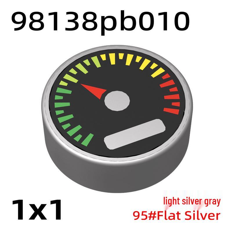 Строительный блок Tide 98138pb010 1x1 Круглая световая панель Приборная панель скорости