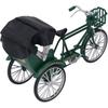 3 Wheel Rickshaw Model, Cute Rickshaw Model Small Compact for Bar (Green)