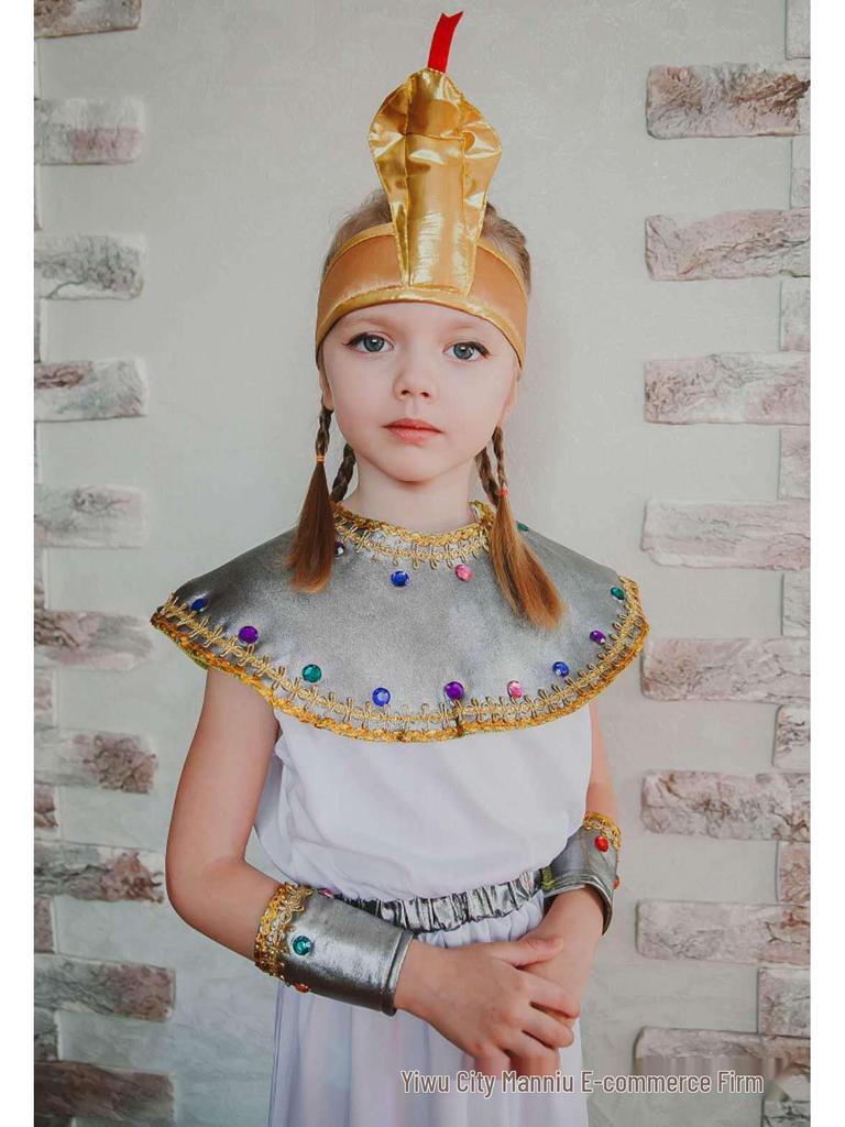 Egyptian Queen Cosplay Costume for Girls