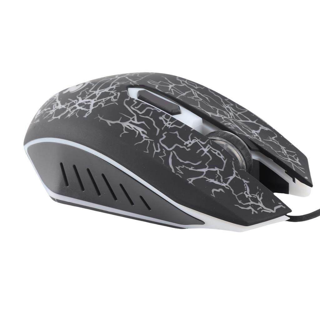 Mice Gamier Wired 6 Buttons Ergonomic LED USB   Mice for Computer Laptop Desktop PC