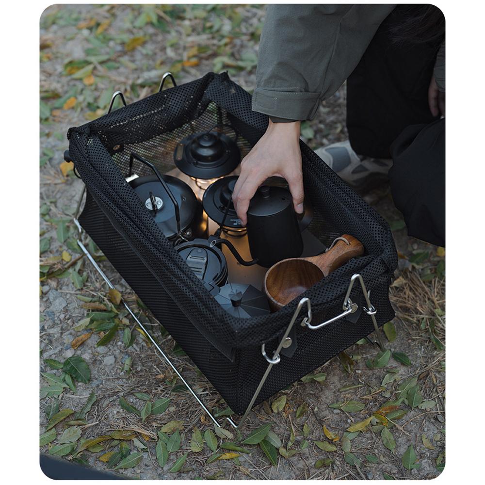 ShineTrip Aluminum Alloy Cover Plate Camping Storage Basket Cover Board for Camping Hiking Fishig