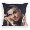 Singer RRobbie WWilliams Pillow Case Sofa Living Room Bedroom Headboard Backrest Cushion Square Cushion Nap Time
