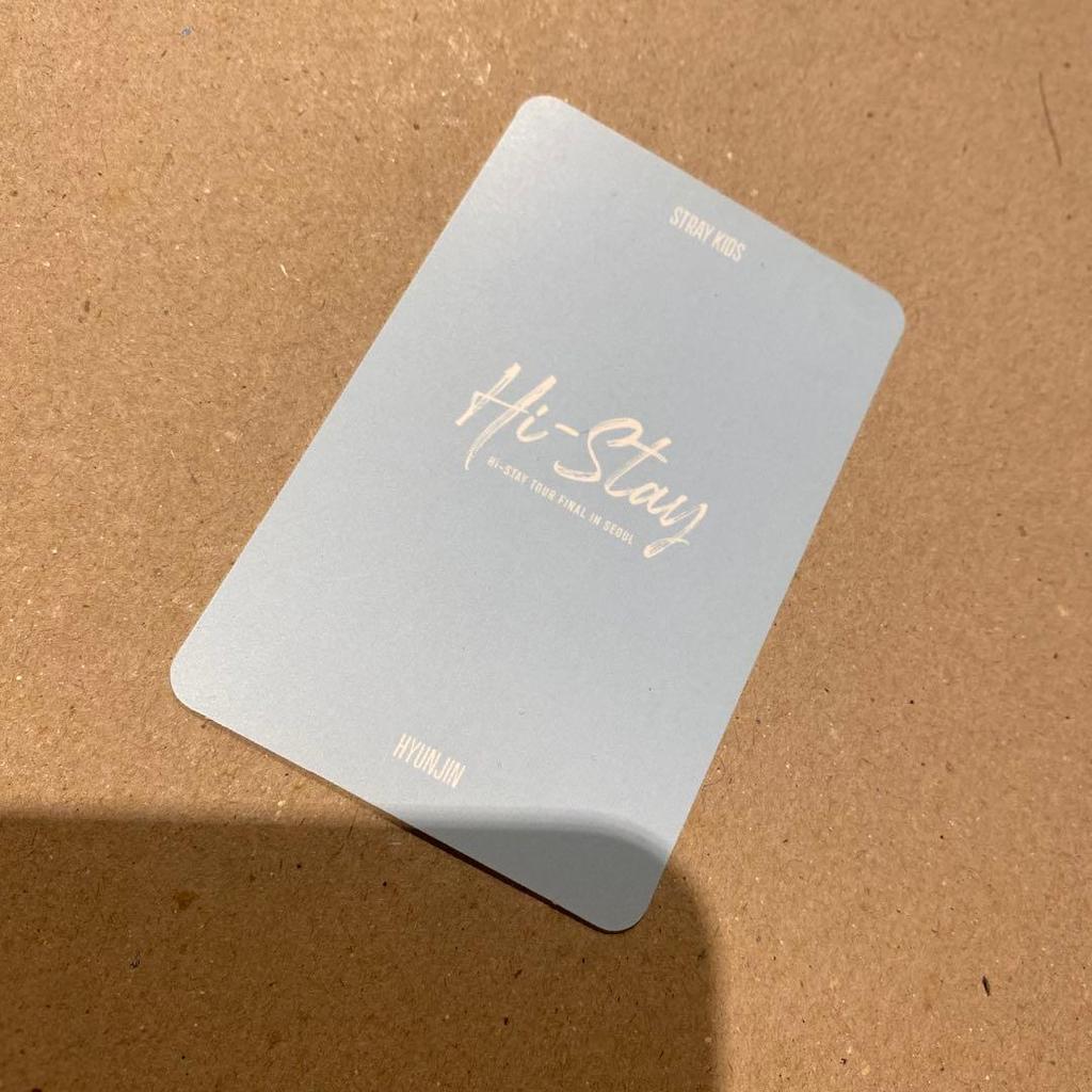 [USED] Stray Kids Hyunjin Trading Card Lucky Box