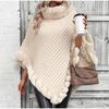 Autumn Winter Blanket Wrap Poncho Women Sweaters Shawl Cashmere Capes National Pullovers Windbreak Thick Cloak