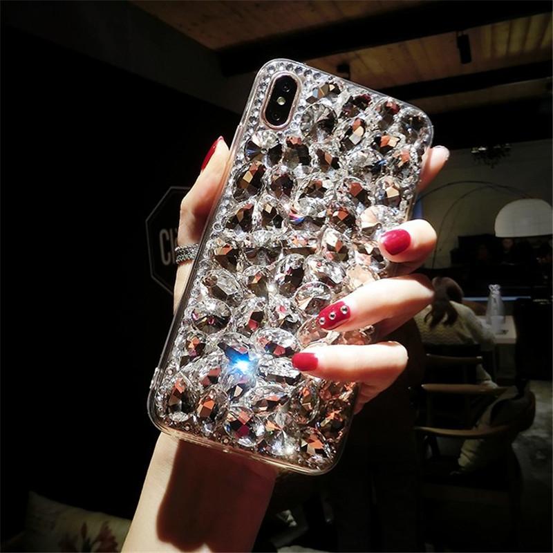 Luxury for IPhone 16 Phone Case for IPhone17 Promax Rhinestone XR Creative 14 Women’s Fashion