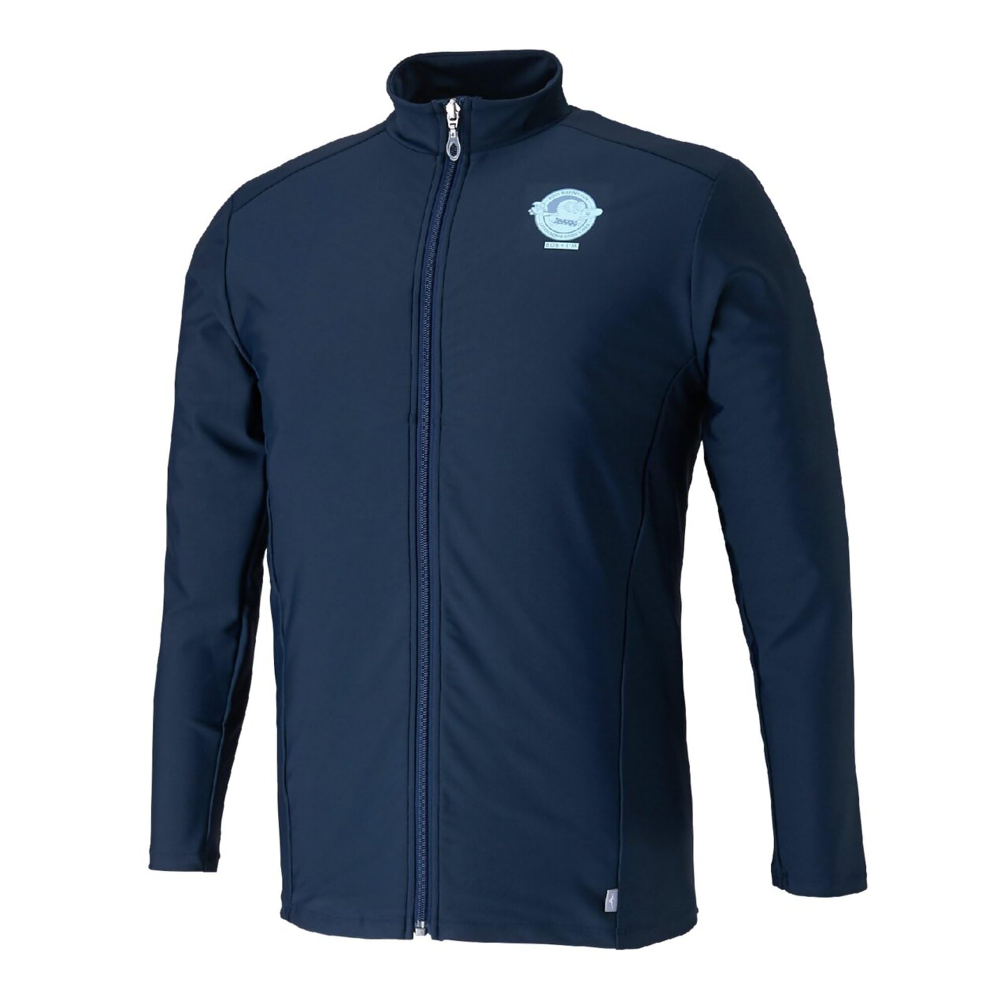 

Mizuno Minion Bob & Tim Rash Guard, 2025SS, Navy, One-Point Design, for Competitive Swimming