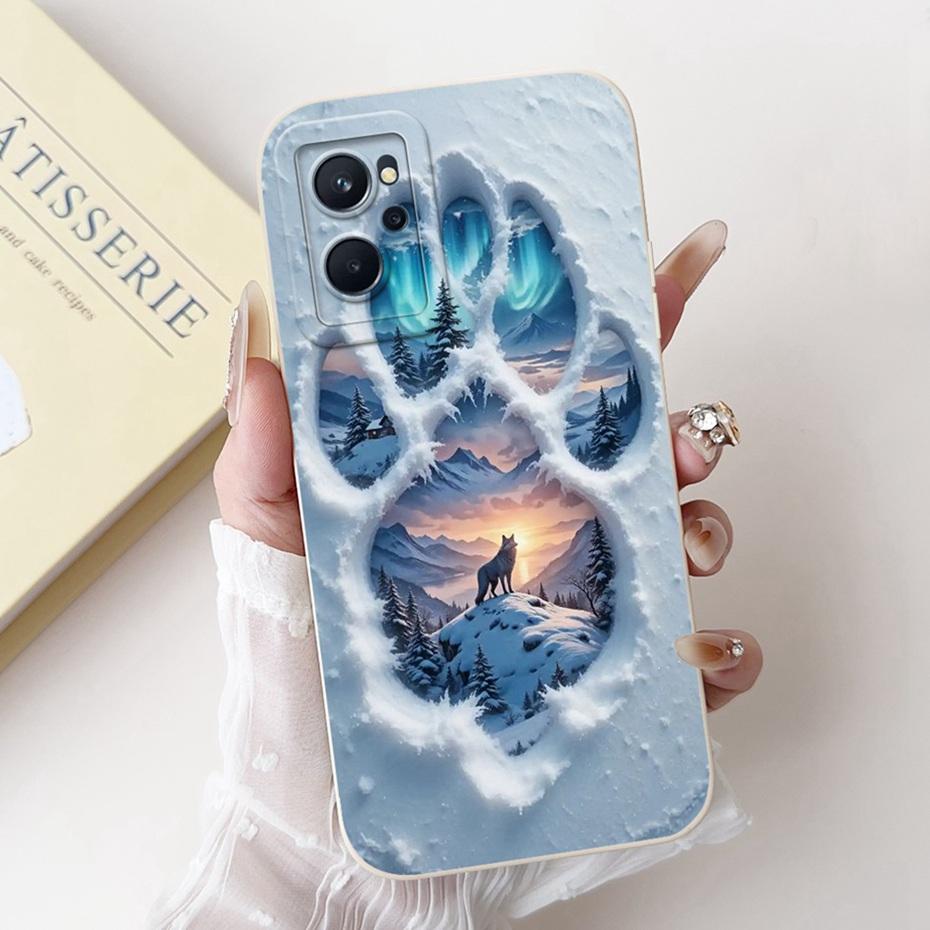 Fashion Painting Phone Case For Realme 9i 9 Soft Silicone Shockproof Cover For Realme9 9i 4G RMX3491 RMX3521 Cases Bumpers