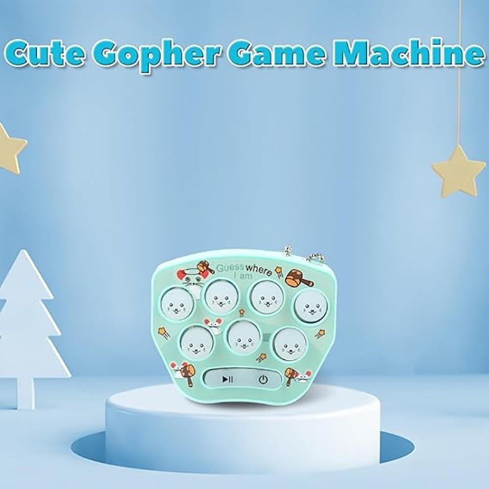 Interactive Gameplay Whack A Mole Game Mini Whacker Game Toy Game Toy Keychain  for Boys and Girls