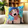ANIME N-Nanbaka Various Sizes Square Pillow Case For Car Home Bedchamber Decor
