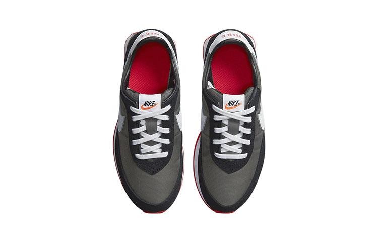 Nike Waffle Trainer 2 Abrasion Resistant Low Top Sports Casual Shoes Black White Children Aged 3 7 Years Old DC6478-005