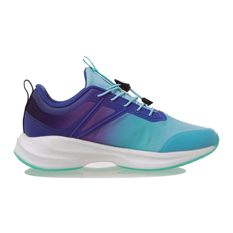 LiNing Shock Technology Shock Absorption Non-Slip Wear-Resistant Lightweight Breathable Low-Top Running Shoes Kids Running Shoes YKFR066-1