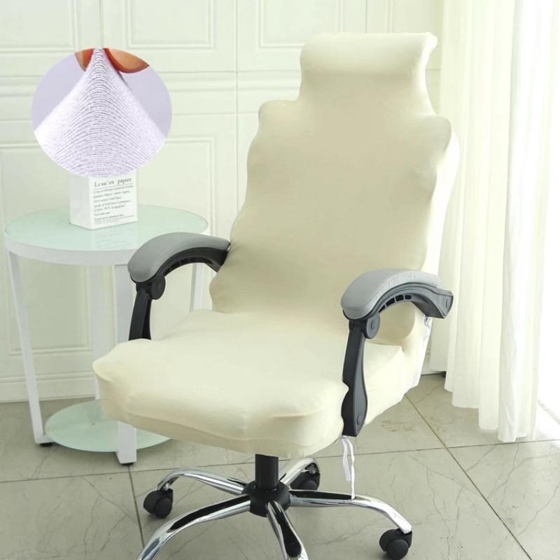 Office Chair Cover Rolling Desk Chair Cover Stretch Washable Computer Chair Slipcover Swivel  Armchair Computer Boss
