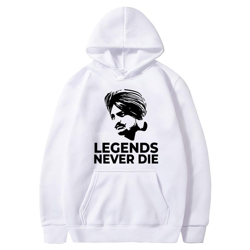 Sidhu Moose Wala Indian Rapper Hoodies Streetw Vintage Tops Long Sleeves Harajuku Tops Classic Hoddie for Man Oversized Unisex