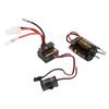RC Brushed Motor ESC Kit External Carbon Brush Waterproof 540 Brush Motor 320A ESC with for Tamiya Plug 21T
