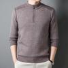 2025 Men's Trendy Thick Knit Half-High Collar Pullover