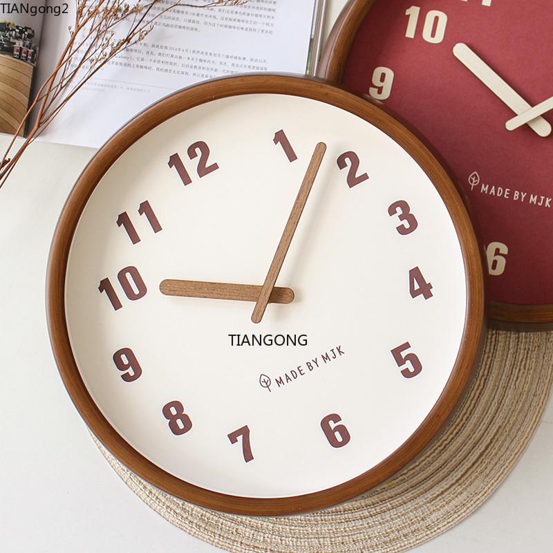 Nordic Silent Clock Wall Simple Aesthetic Design High Quality Creative Fashion Art Wall Watch Modern Room Muebles Decorations