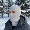 Warm Knitted Balaclava Hat Ear Protection Winter Pullover Cap Fashion Mask Beanies Hat  Male