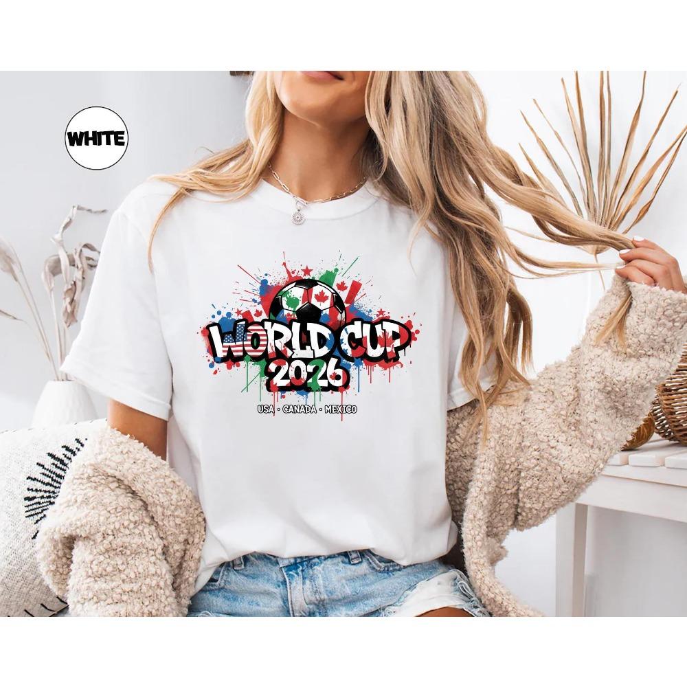 Football World Cup Men s T-shirt, World Cup Family Edition, Suitable for Adult Football Enthusiasts Fans Gift T-shirt S
