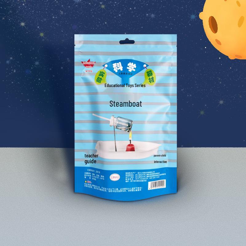 Kits de bricolage scientifiques Steamboat Elementary: Amusement fait main pour les expériences éducatives