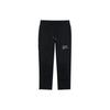 Li Ning Artist DFT Collaboration Collection, Straight Fit Mid Rise Fleece Lined Casual Pants Men's Black AKXR589-1