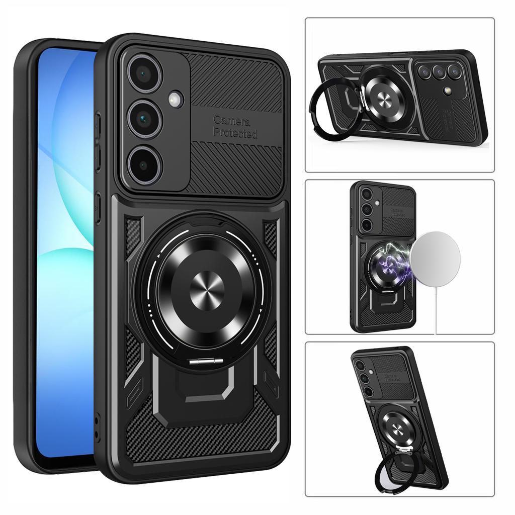 Anti-Drop Magnatic Ring Holder Case for Samsung Galaxy A57 5G S26 Ultra A37 A17 A16 A36 A56 A55 A35 A15 S25 FE S23 S24 Plus