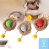 Stimulating Silicone Cat Balls For Active Playtime Available In Multiple Vibrant Colors
