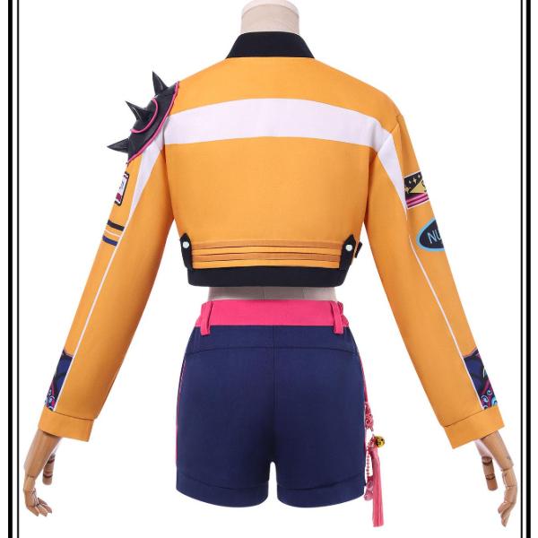 K-Pop:Dämonenjäger Rumi Cosplay Kostüm Uniform Halloween Karnevalsparty Weihnachten Rollenspiel Kleidung Kleidung für Frauen