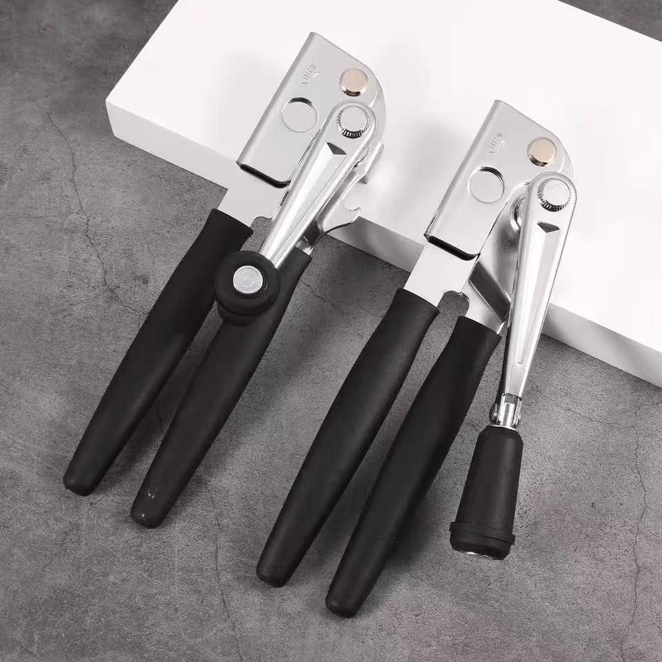 Three-in-One Multi-Functional Can Opener and Magnetic Bottle Opener