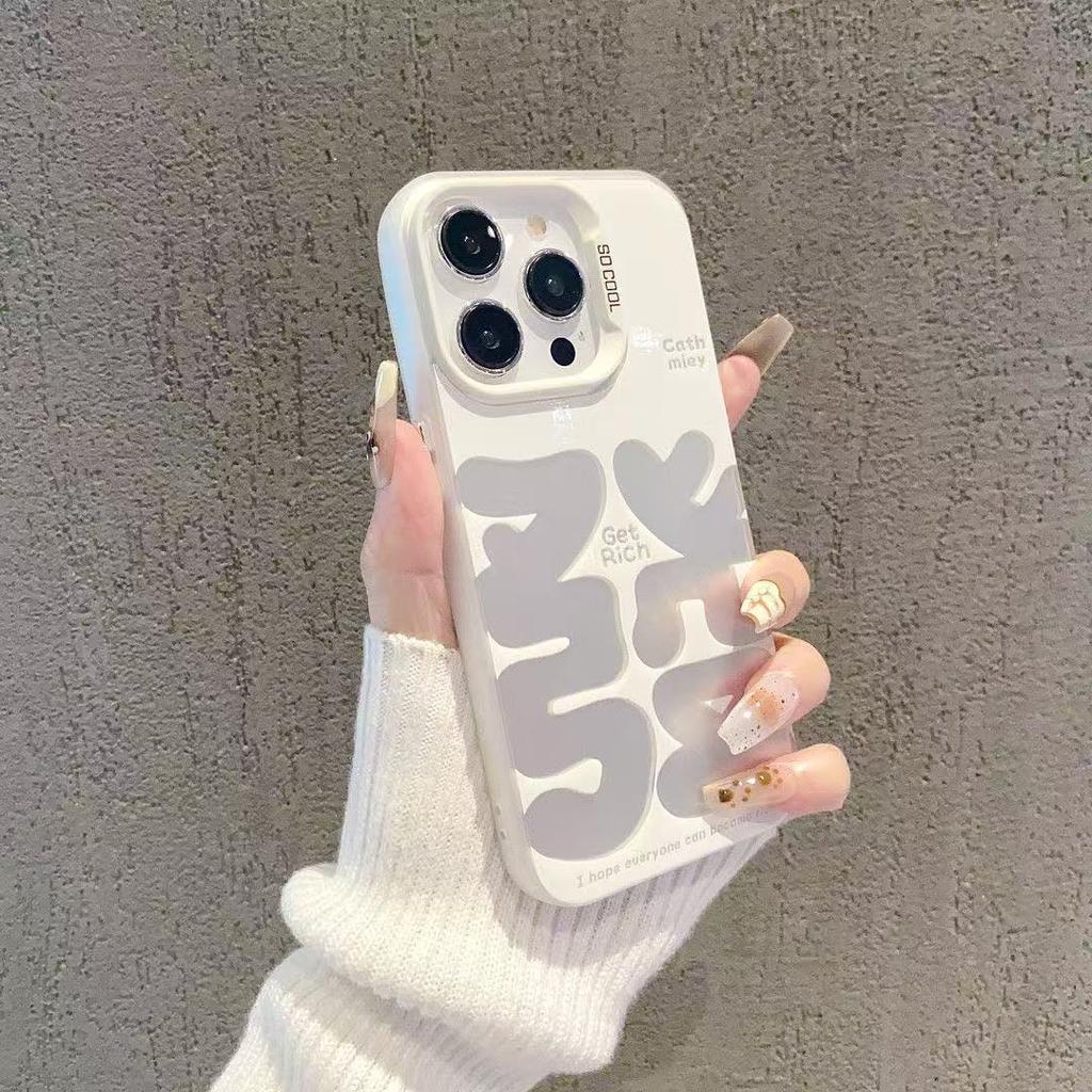 Large character hair is suitable for Apple 17pro mobile phone case 15 Guochao 14promax personalized 13pro fashion 16 new models