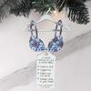 A Good Friend Is Like A Good Bra Ornament Funny Best Friend Christmas Ornament Holiday Keepsake Gift for Adults Women Friends Coworkers