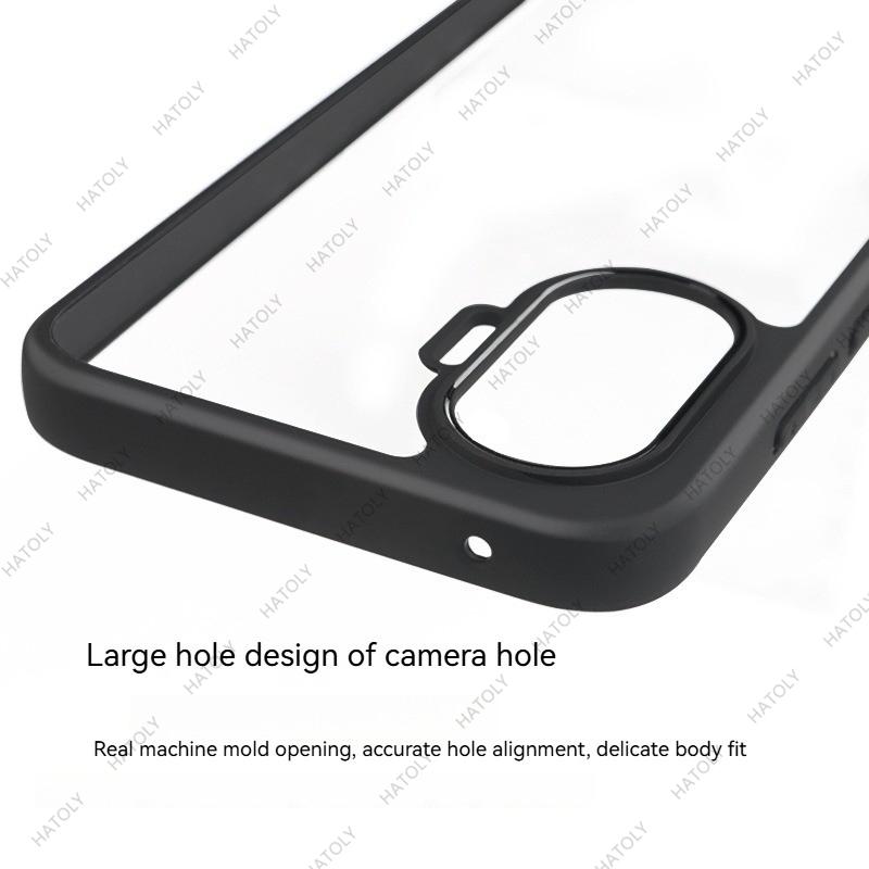 For Xiaomi Poco F7 Case For Poco F7 Turbo 4 Pro Anti-Shockproof TPU transparent black frame Case For Xiaomi Poco F7 Turbo 4 Pro