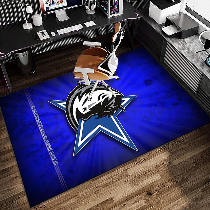 DALLAS BASKETBALL TEAM  Carpet, Kitchen Rugs, Yoga Mat, Non-Slip Mats, Rug for Bathroom, Living Room bedroom, Camping Rugs Christmas Gift