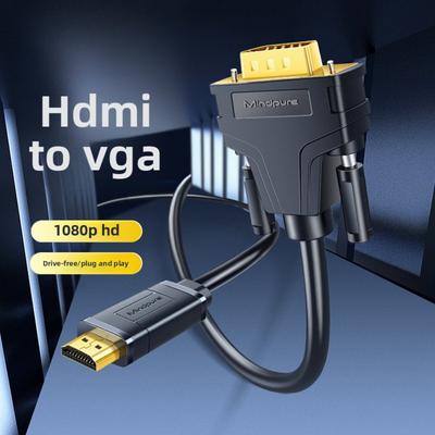 Hdmi To Vga Cable with Audio Support for Pc Laptop Monitor Tv Box Converter Adapter Hdmi To Vga