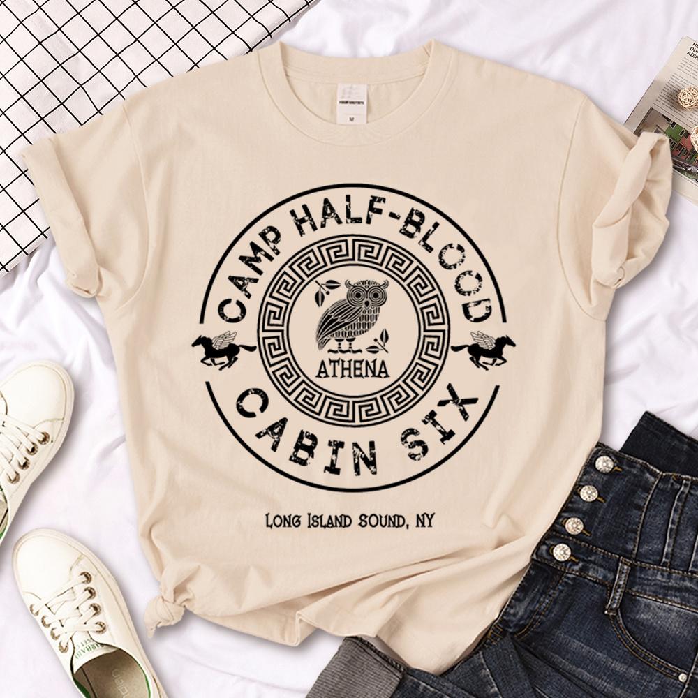 Percy Jackson t-shirts women graphic funny designer tshirt girl y2k funny streetwear clothes