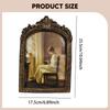 Antique Photo Decor Carved Resin European Tabletop and Wall Hanging Vintage Picture Frame for