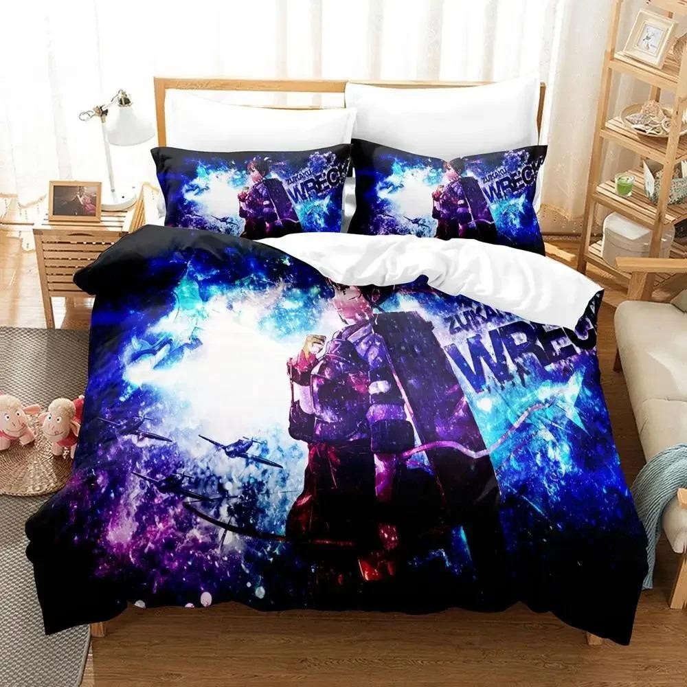 New 3D Kawaii Anime Zuikaku (Kancolle) Bedding Set Single Twin Full Queen King Size Bed Set Adult Kid Bedroom Duvet Cover Sets
