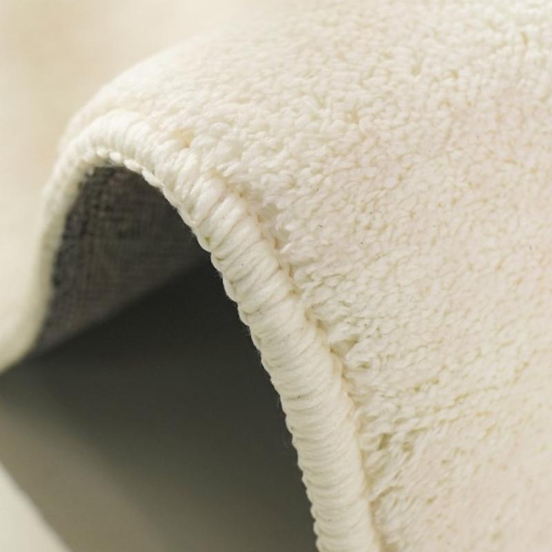 Cream Style Living Room Decoration Round Carpet Light Luxury Plush Rugs for Bedroom Fluffy Soft Lounge Rug Home Thick Floor Mat