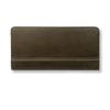 Lee Stitch Design Round Zipper Long Wallet (KHAKI)