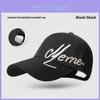 Unisex Summer Cotton Baseball Cap With Embroidered Sun Protection For Outdoor Activities