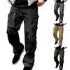 Men'S Sports Pants Running Pants Outdoor Pocket Work Pants Casual Pants