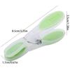 12pcs / Pack Soft Laundry Folder Small Drying Clip Plastic Clothespin Windproof Underwear Socks Drying Rack Clothespin