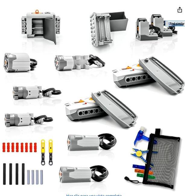 Cross-border Motor Building Blocks: Power Set with Remote Control, Receiver, and Lithium Battery