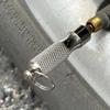 1/3PCS Universal Tire Repair Screwdriver Stainless Steel Antirust Tire Valve Wrench with Key Ring Tire Repair Tools for Car Motorcycle
