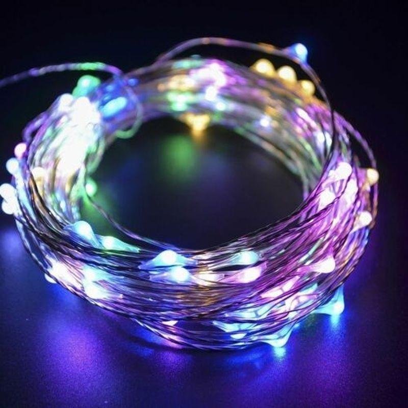 Buy 20/30/50/100 LED String Copper Wire Fairy Lights Battery Powered