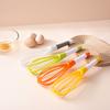 New Creative Egg Beaters Rotary Whisk Dual Purpose Plastic Folding Storage Mixer Multifunctional Hand Mixer Kitchen Accessories