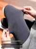 Women's Plus-Size Fleece-Lined Base Layer Pants, Footed Tights for Autumn and Winter - Thickened Warm Cotton for Up to 200 Jin.