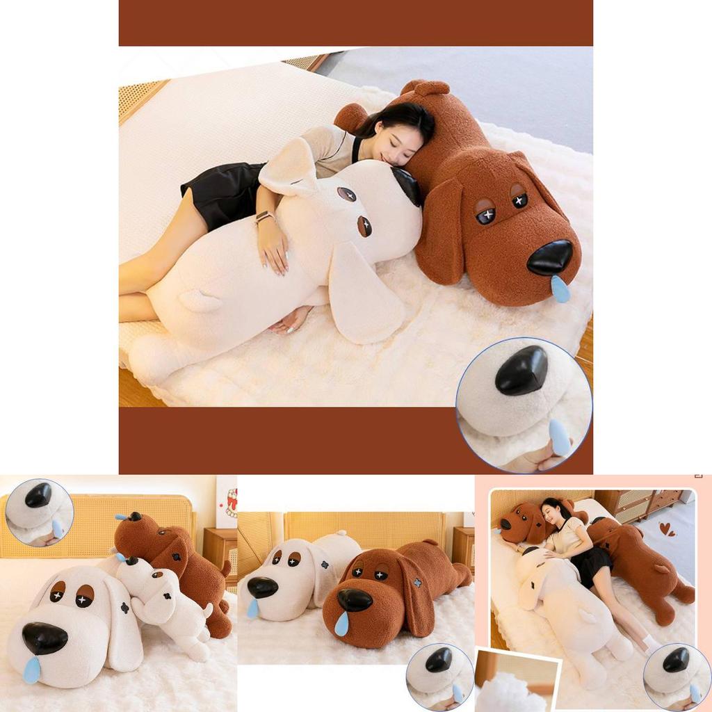 Adorable Long Plush Snotty Dog Toy With Big Eyes Perfect For Home Dcor Gifts