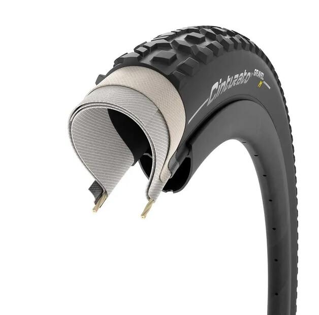 Pneu gravel Pirelli Cinturato Mixte Tubeless 650B x 45