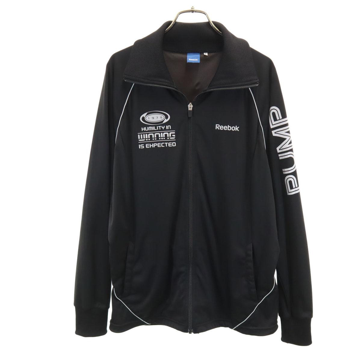 

Reebok training Track jacket L black Men s Used