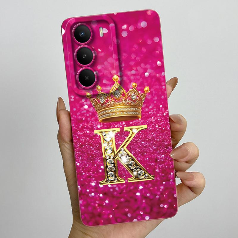 Phone Case For Realme C71 2025 Cover Luxury Crown Letters Soft Silicone Shell Shockproof Bumper for Oppo realme C71 C 71 4G Etui